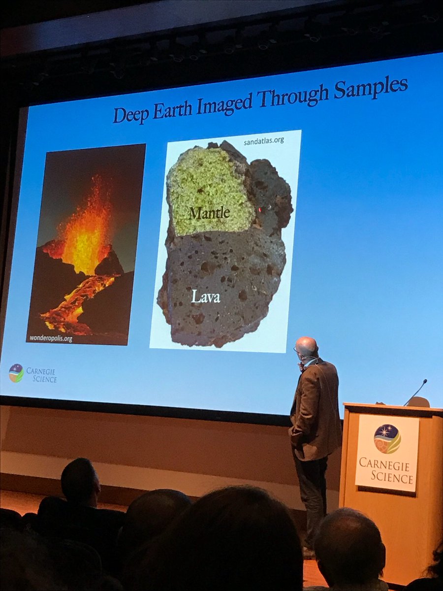 FossilLocator's tweet image. Chunk of the mantle brought up by magma (Xenolith), though this can only sample for top 200-300 km of mantle. #diamondscience