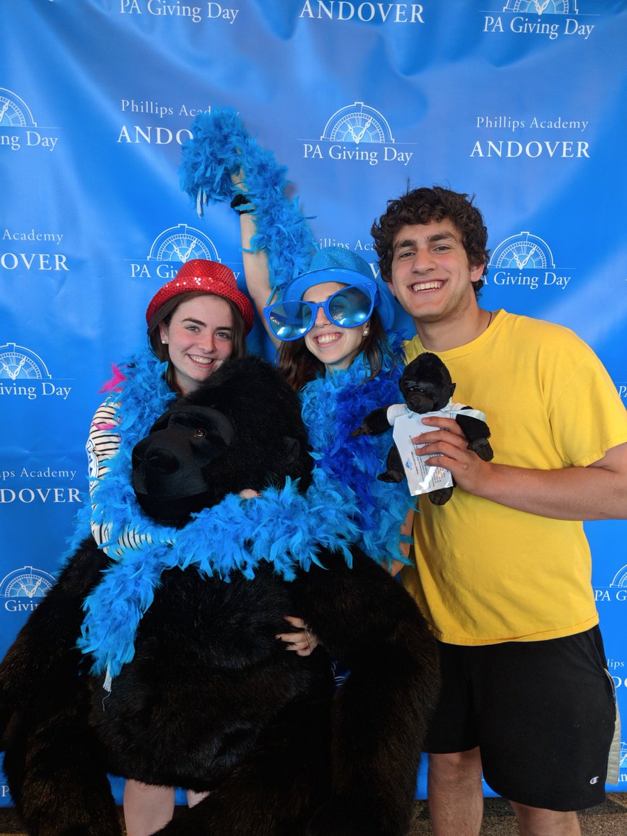 phillipsacademy's tweet image. The results of the #PAGivingDay Gunga scavenger hunt are in! Ten students who found hidden Gungas directed $500 each to an area of Andover of their choice. Where? Music, the OWHL, Athletics, and more. Join the #PAGivingDay excitement: givecampus.com/b54igq