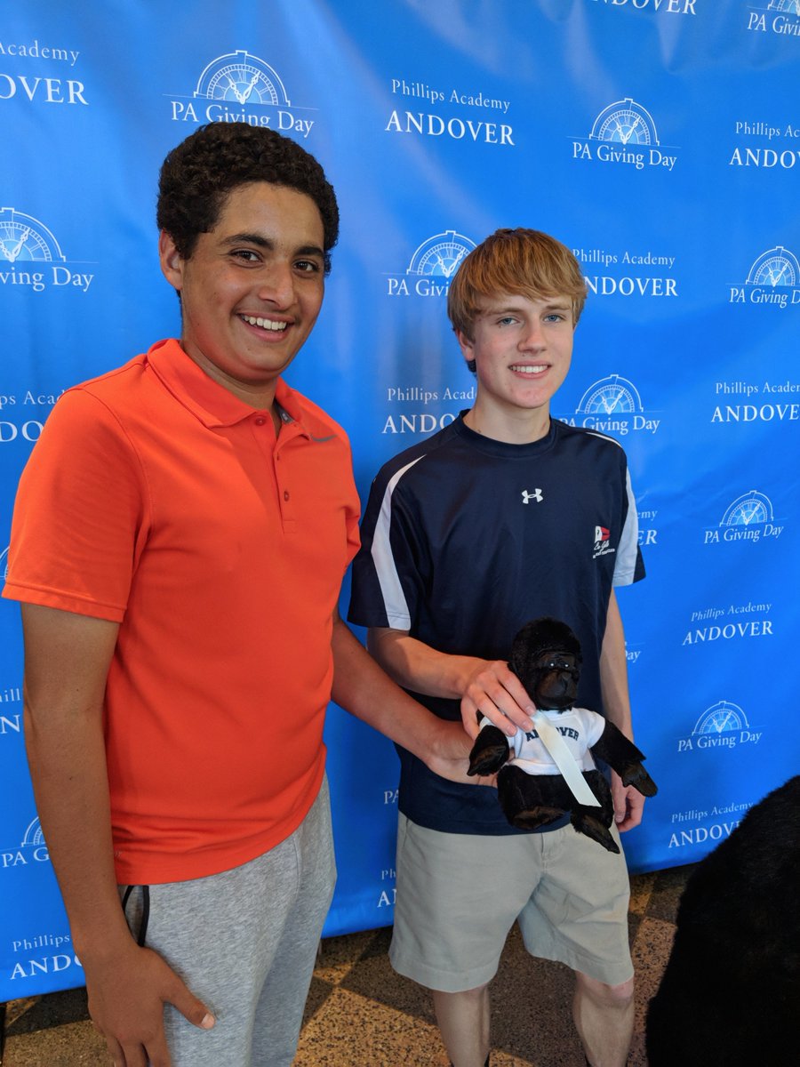 phillipsacademy's tweet image. The results of the #PAGivingDay Gunga scavenger hunt are in! Ten students who found hidden Gungas directed $500 each to an area of Andover of their choice. Where? Music, the OWHL, Athletics, and more. Join the #PAGivingDay excitement: givecampus.com/b54igq