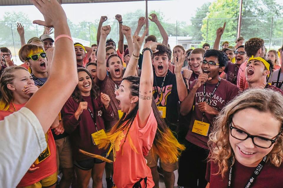 FishCampTAMU's tweet photo. We have everything from hip hop dancing lessons from @f2bdance to yoga and Zumba classes at Fish Camp this year! Be sure to register May 21st at 3:00 pm to see what all we have to offer 😄🎊 #tamu22 #14DaysofRegistration #day12 https://t.co/03blUFCR5i