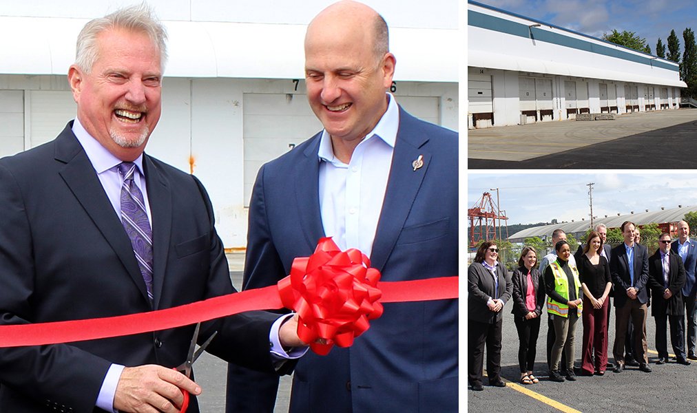 CI_PugetSound's tweet photo. Celebrating a big day with our client Mitco Ltd.: the opening of its new location in the Port of Tacoma! @PortofTacoma #NorthwestSeaportAlliance #MitcoLtd #ScottAlan #ColliersExcellence https://t.co/m2dgHtCP5N
