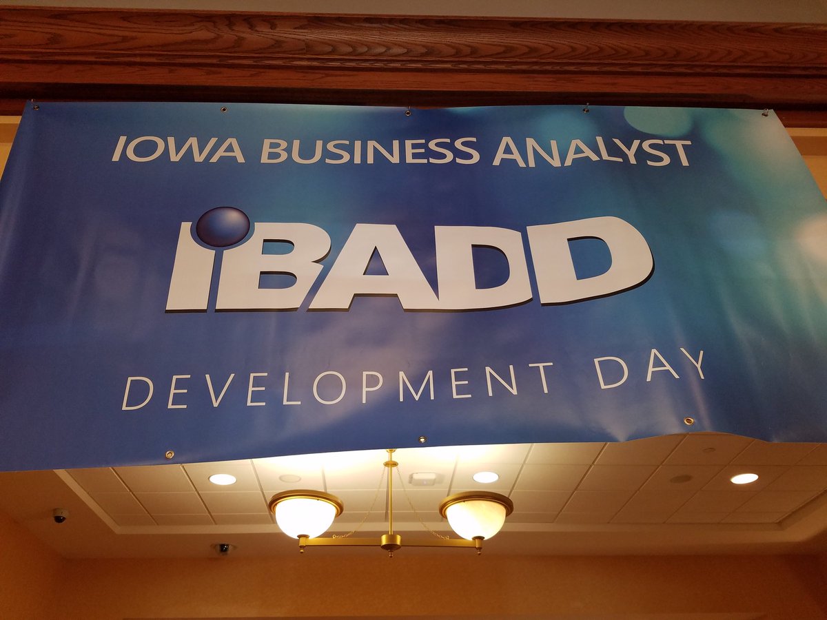 Drewsky_W's tweet photo. Thanks to @WellmarkBCBS for sponsoring @IBADD and @CIA_BA #ibadd2018 https://t.co/1Uu1NaxjGv