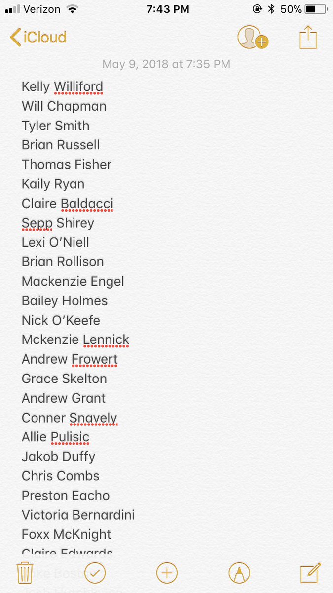 SeniorAssn18's tweet photo. And here are the rest of the people that couldn’t even get their target before the first deadline... #youhadonejob https://t.co/bn5bGg6j1m