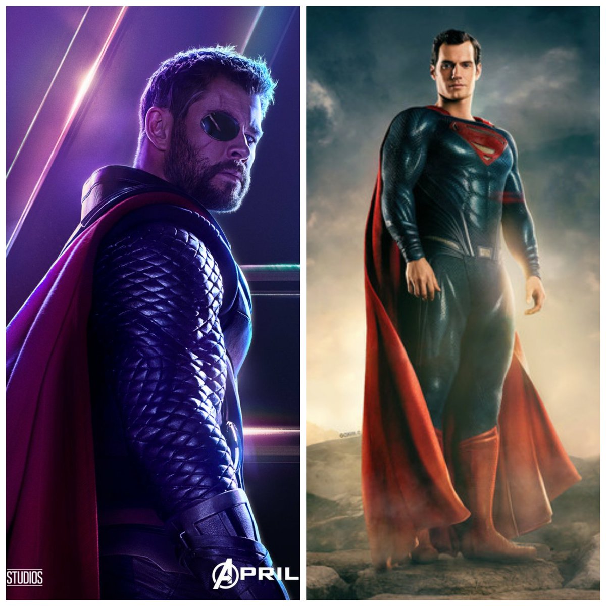 Image result for superman and thor infinity war