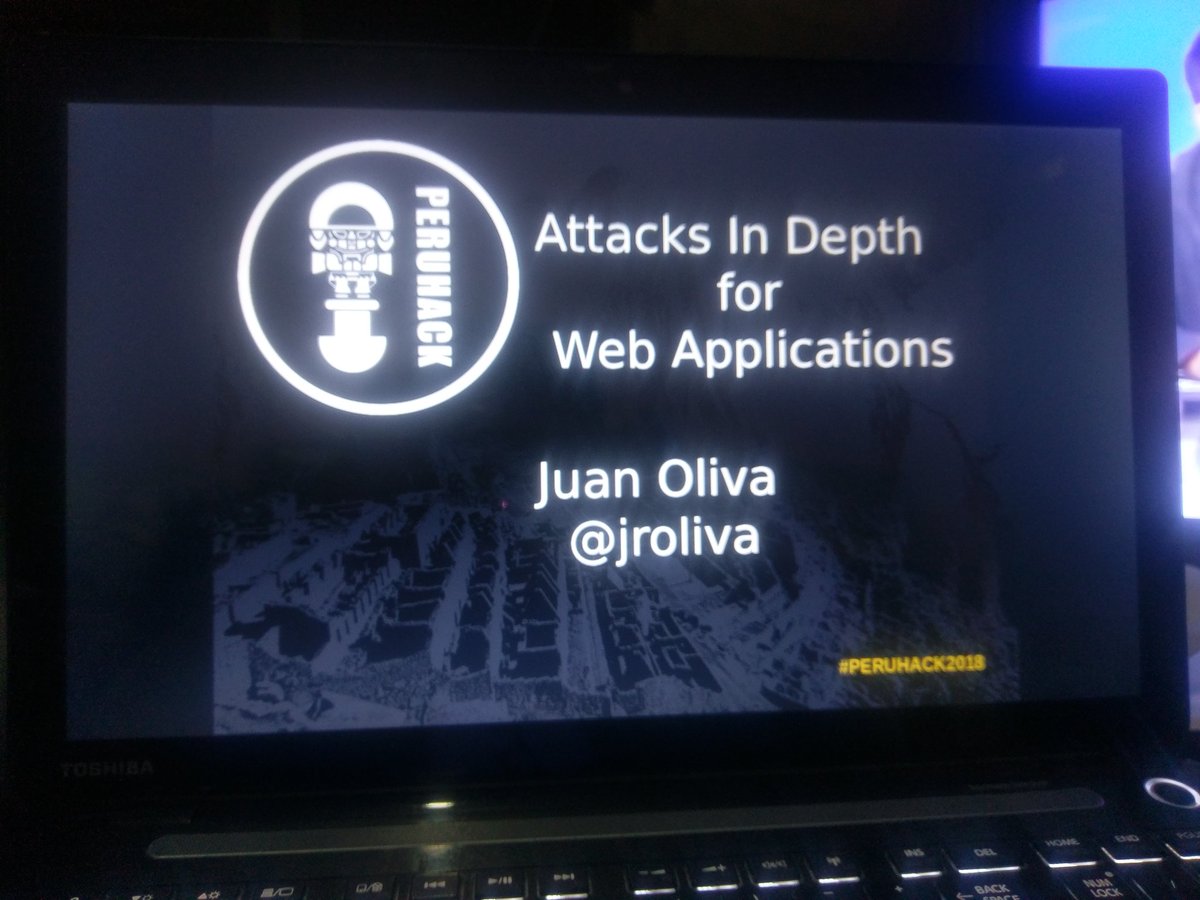 jroliva's tweet photo. Demos completas para el @PeruHackCon de este viernes , vengan con buen desayuno!!, demos de #Bypassing Autorization #schema, #Broken #Access Control, #Http response #Spliting, Web cache #poisoning, #XXE, #json #inyection &amp; #XXS  #pentest #hacking #webpentesting #PERUHACK2018 https://t.co/jgNdjh8sfE