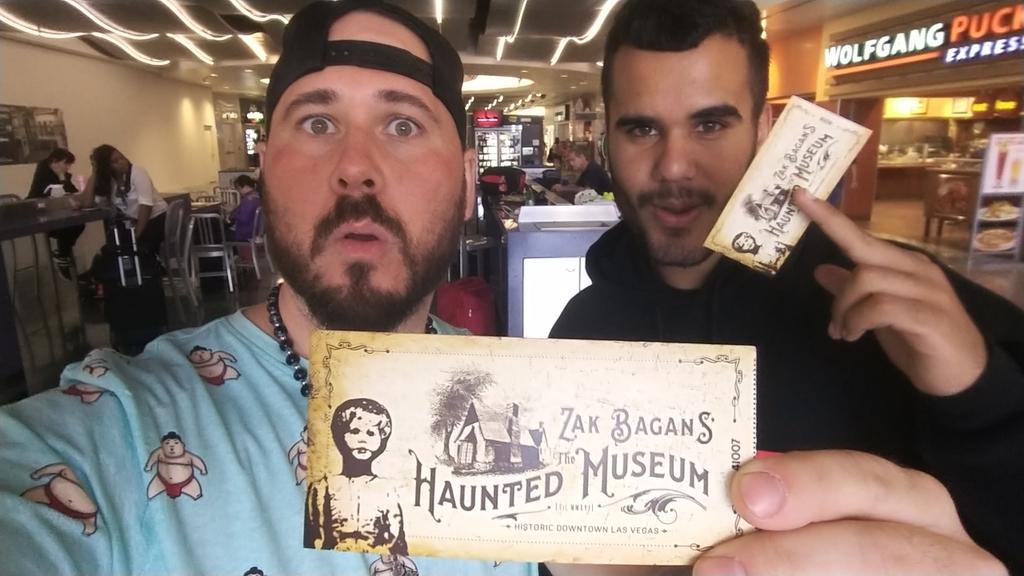 OmarGoshTV's tweet image. Guess where @dustydishes &amp;amp; I went right before catching our flight back home? I wish @Zak_Bagans would let us film a video here one day for our FAMS. Probably one of the scariest places I have ever visited... Pray for safe travels 🙏