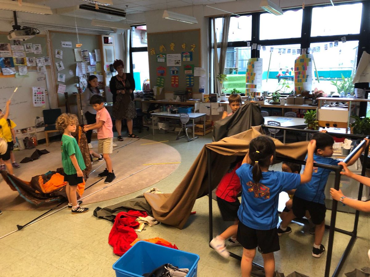 RebeccaTupling's tweet photo. Prep has started a new activity based on #studentagency where 6 classes offer different building materials and students get to choose what material they would like to explore #mixedclasses #studentchoice #whereweareinplaceandtime #homes #cdnisls https://t.co/HKVBuJpygx