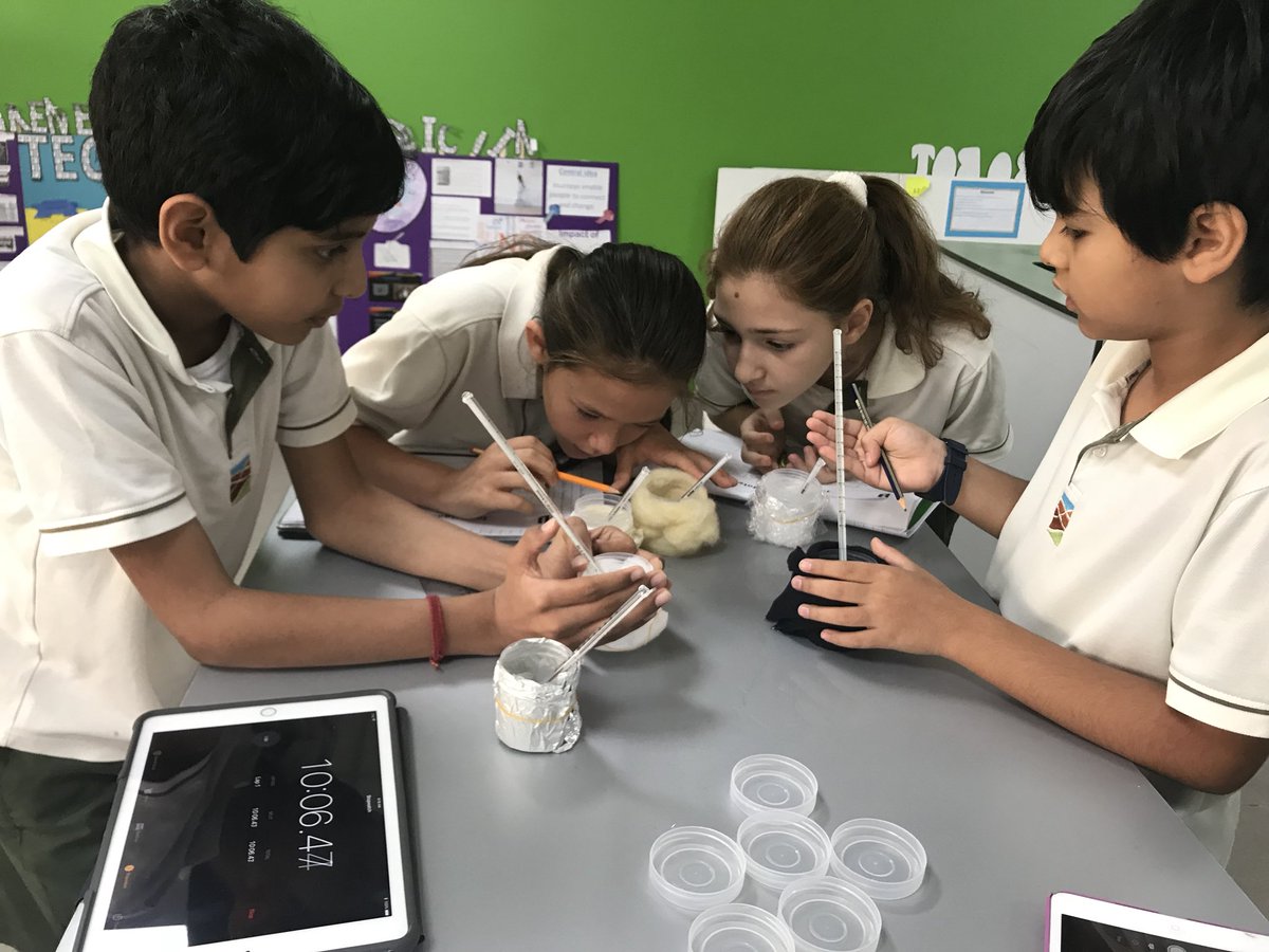 GCSPYPG5's tweet image. Testing thermal insulation for lunch box design as part of #HowTheWorldWorks #CrossCurricularIntegration #BeHappyBeGCS @LubnaKhawaja @MissCroukampGCS @GCSchoolDubai @GCSPYPCor @Jane_Gaughan