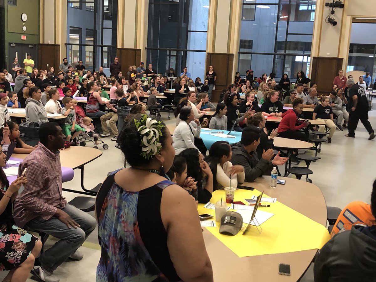 Stewart Family Night 2018 ! Working together to build strong kids <a href="/TPSPanthersNow/">Panthers Now</a> <a href="/tacomaschools/">Tacoma Schools</a>