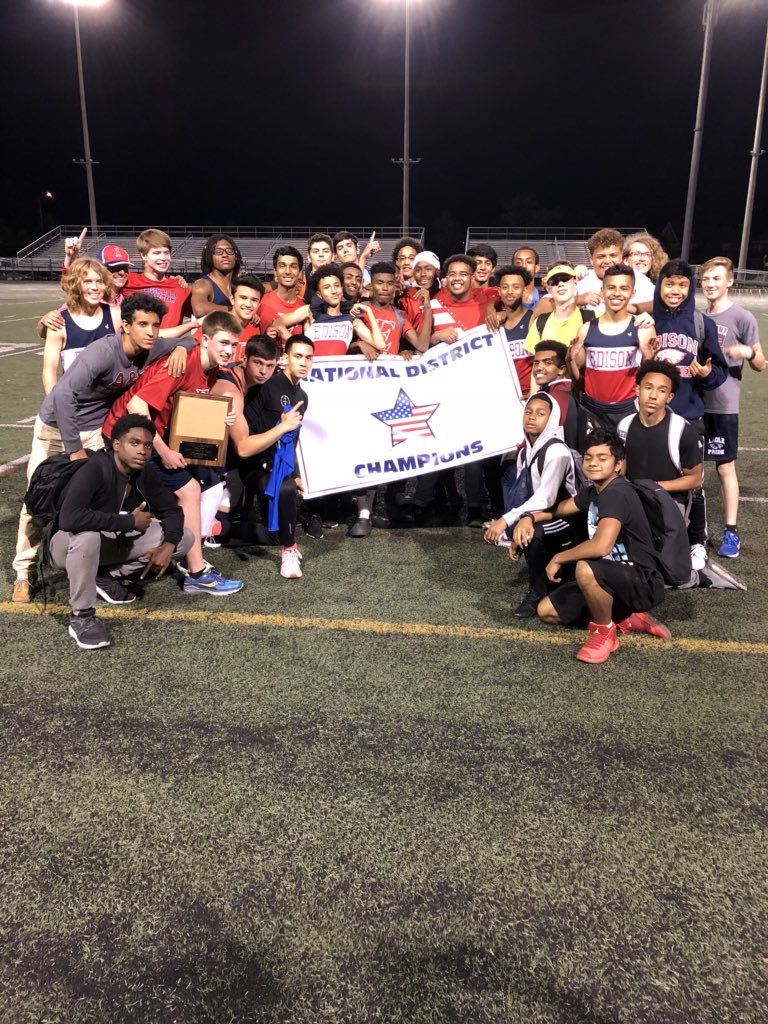 Congrats to the boys team. National District champs. #OneEdison #regionalsNext