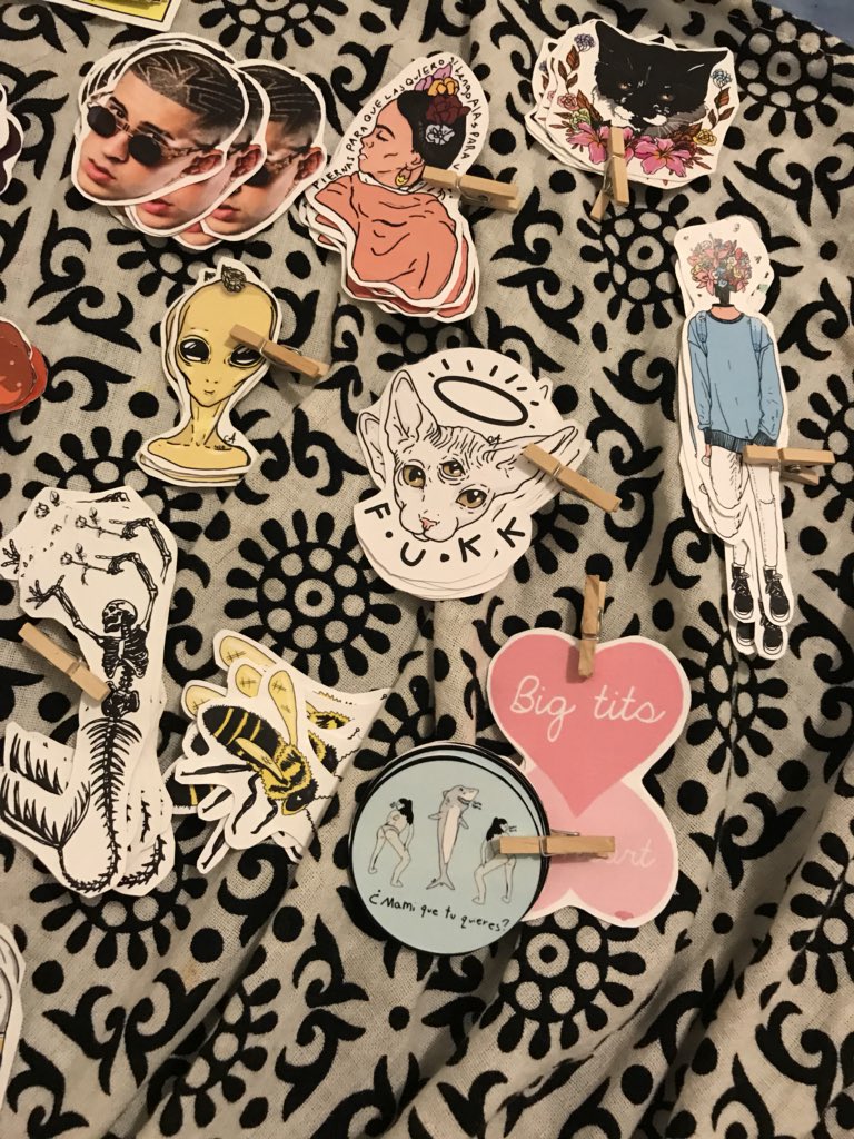 camargush's tweet photo. 🚨Stickers🚨
$1 each
free envios

si eres del area Yauco/Ponce we an meet up para entregas💛 https://t.co/49qcQoiNRA