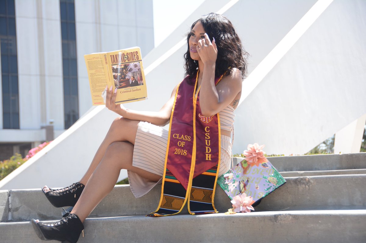 AllEyesOnBrii's tweet image. Thank you Dominguez Hills &amp;amp; everyone that’s guided me on this journey. Next stop D.C ⚖️🍾🤩 #blackandeducated #futureattorneygeneral