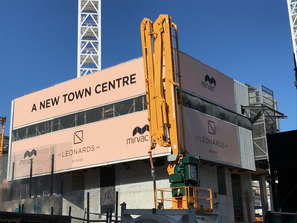 Another #project completed -  Elegant looking  #signage carried out by the team <a href="/MagellanCompany/">Magellan Company</a> for new development in #Sydney #StLeonards #buildingthefuture