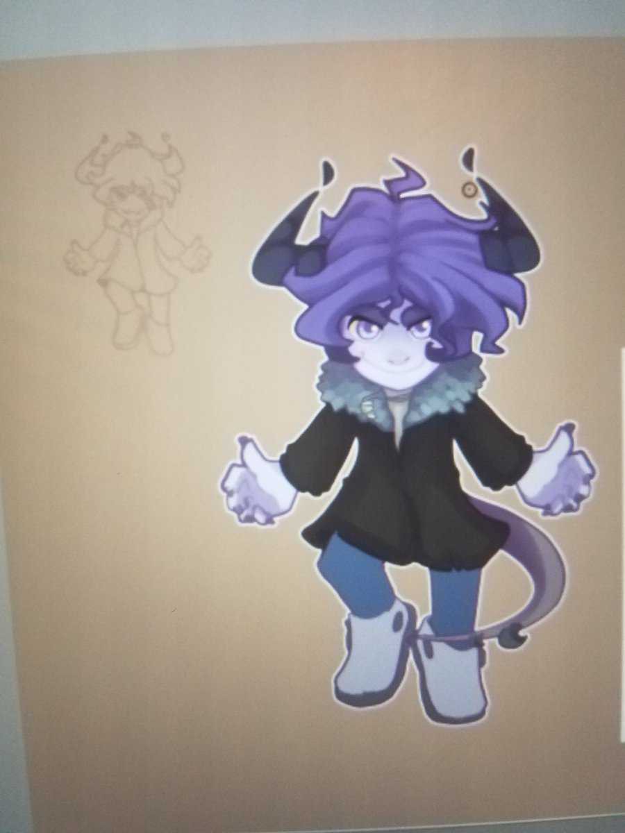 Andy_Toons_'s tweet image. Avance de comision ewe