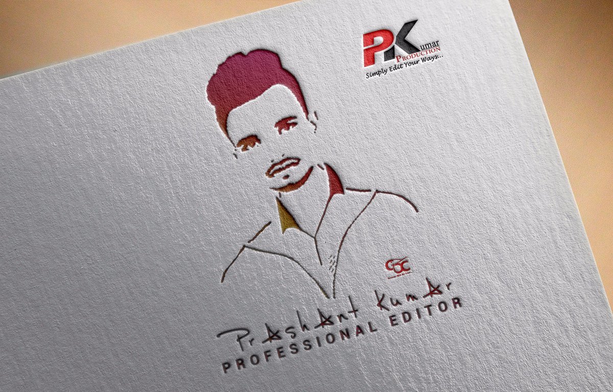 Prashant9668's tweet image. 👉My Another New Graphic Design #Logo_Mockup with #Paper_Edition Style..📄
I Hope You Like it; Thank You...
#PKumarProduction #GDC