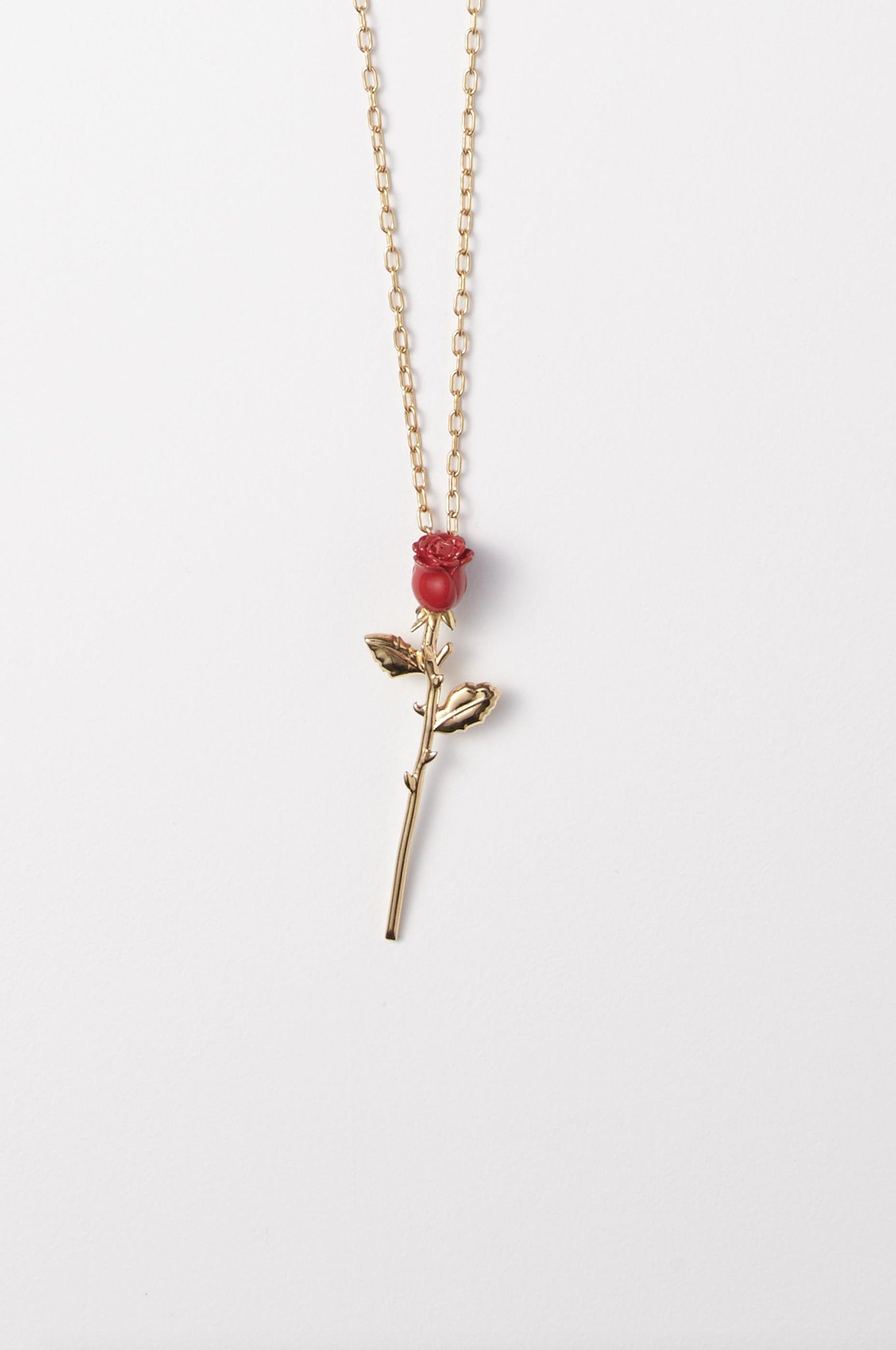 AMBUSH amblemflowertextured necklace