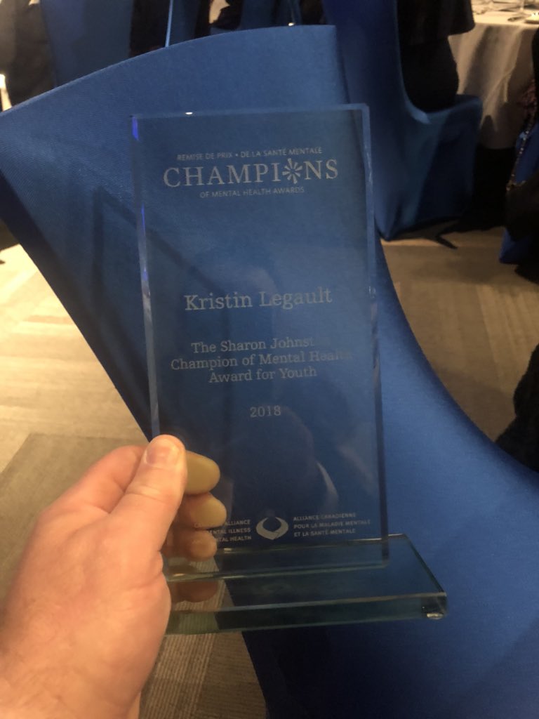 ed_donkers's tweet photo. My daughter getting Awarded the youth mental health award from Sharon Johnson on her champions on mental health award https://t.co/KJK3YVXHcS