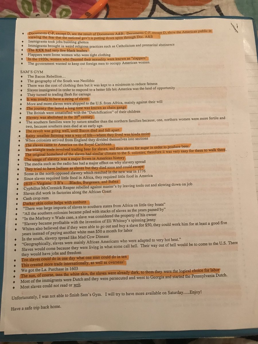 livschaff's tweet photo. ap funnies for my friends taking the ap us history exam friday!! #APUSH https://t.co/SHAieZpcLH