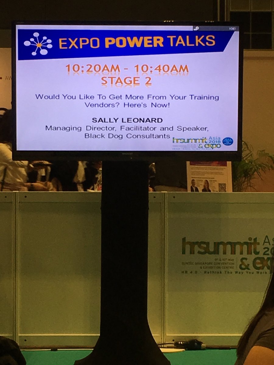 BlackDogAsia's tweet photo. 🐾A few minutes before Black Dog Consultants TOP dog gives her POWER talk! Come along! #HRSummit2018 #HR #LandD #RethinkTheWayYouWork #BlackDogSpeaks #BlackDogTeaches
#SallyLeonard #BlackDogConsultants https://t.co/DWv7qFtAkE