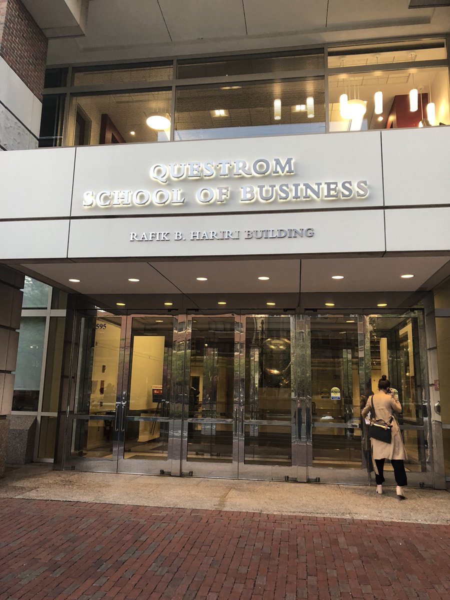 karolynecrowe's tweet image. &amp;amp; at the blink of an eye, my time at @Questromgrad is done. #questromlife