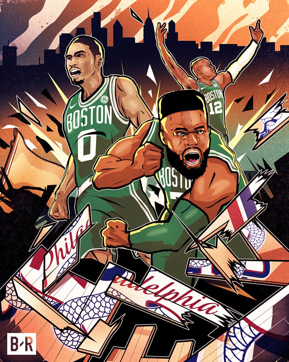 BleacherReport's tweet image. Boston breaks through Philly to advance to the ECF.
