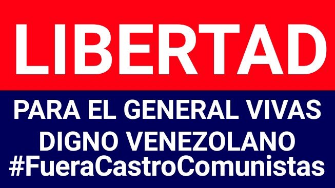 Term190's tweet image. #LevantoMiVoz No Olvidamos Al General Vivas!  #Botize