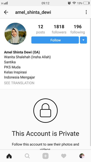 Akun Amel Shinta Dewi