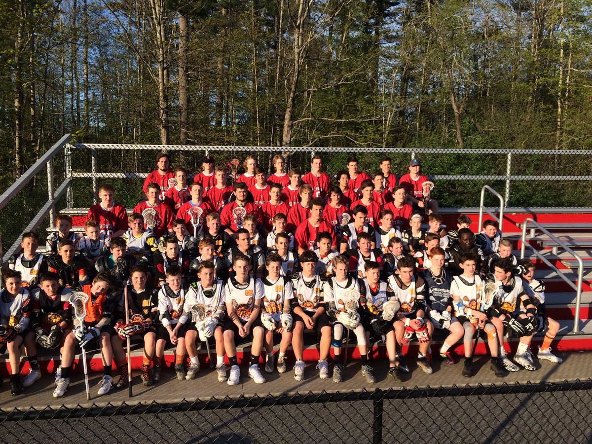 Great clinic with <a href="/Conordcrushlax/">ConcordCrush</a> today. The team ran the U14 and U12  Crush squads through drills and then finished with dinner at the turf #GoBigRed #SayYesToSPS