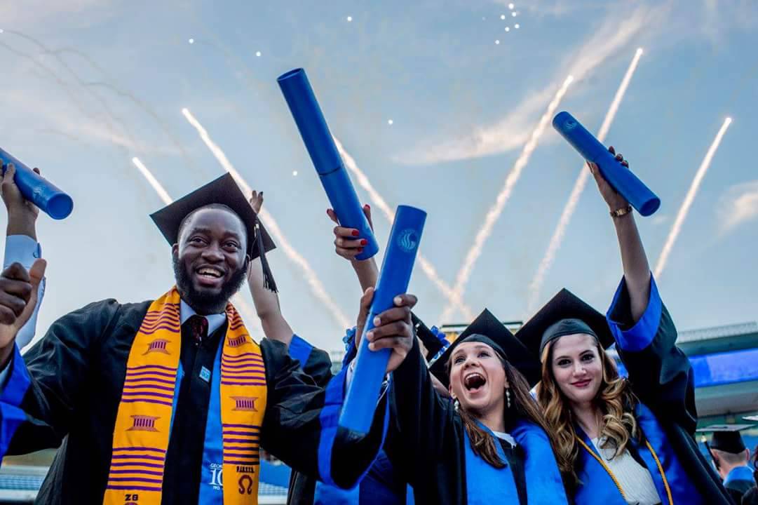 Georgia State University (@georgiastateu) on Twitter photo Congrats to the graduates of <a href="/aysps/">Andrew Young School</a> and <a href="/RobinsonCollege/">Robinson College GSU</a>, you did it Class of 2018! 👨🏻🎓💙👩🏾🎓 #GSU18 #TheStateWay #graduation Congrats to the graduates of <a href="/aysps/">Andrew Young School</a> and <a href="/RobinsonCollege/">Robinson College GSU</a>, you did it Class of 2018! 👨🏻🎓💙👩🏾🎓 #GSU18 #TheStateWay #graduation