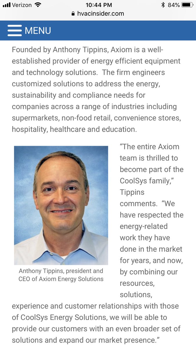 CoolSys_Energy's tweet photo. #HVACinsider spreading the good word too! Thank you! #TruthInEnergy #CoolSys
https://t.co/bKkjWQcdDw https://t.co/gAdvdCcxGl