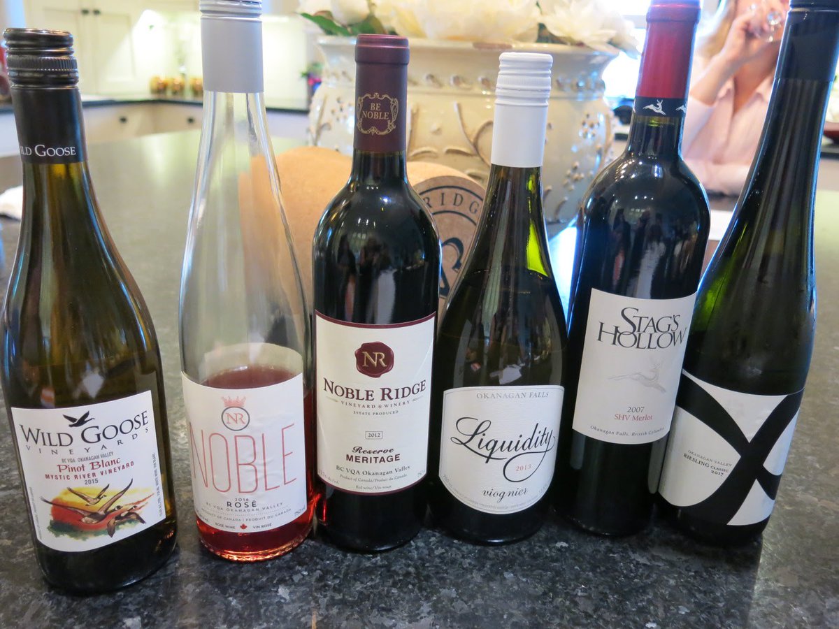 Tonight we've got some tasty wines whose grapes are grown within what will be the new #OKFalls sub-GI. #bcwinechat