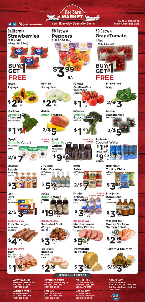 Red Barn Market On Twitter New Red Barn Market Weekly Flyer