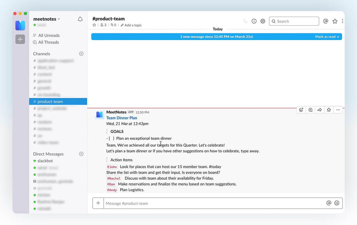 meetnotesco's tweet image. Banish poorly written meeting notes with the help of @SlackHQ and @meetnotesco. Discover how your team meetings can be more effective. #Slack #slackAPI #SlackMeetNotes #Meeting #notes #TeamMeetings #RunProductiveMeeting #SlackBot
buff.ly/2Kwjhpd