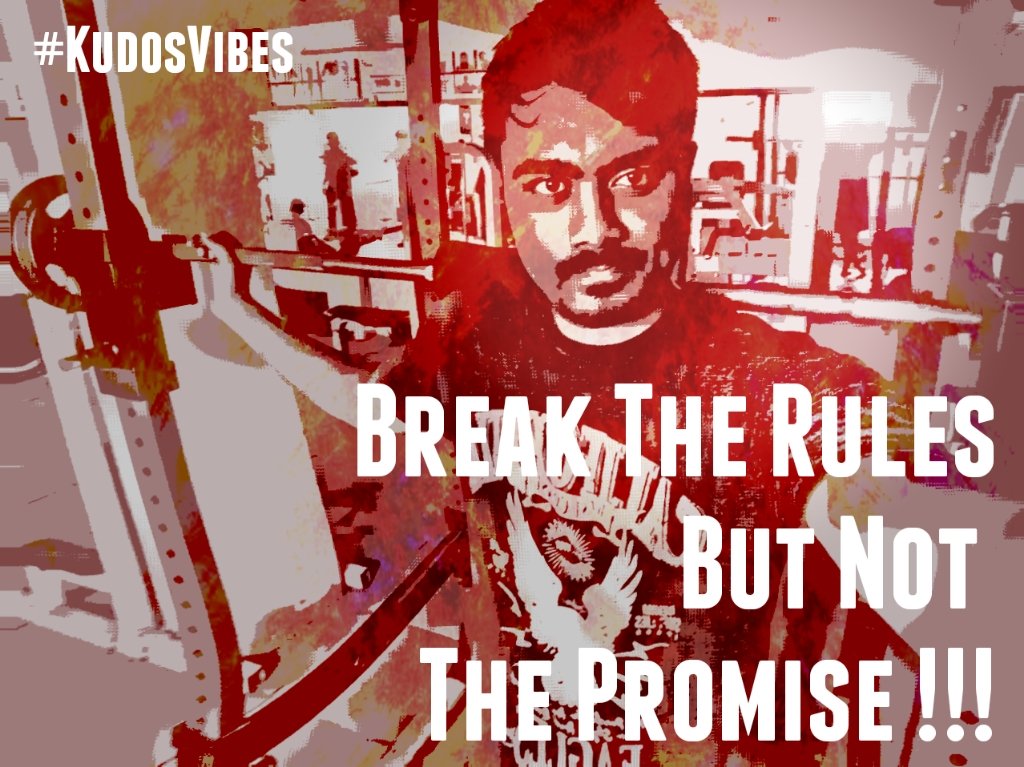 MrContentFreak's tweet photo. Just Remember This Notion :
Do whatever you want to do, maybe you are breaking the rules or breaking the barriers of unexplored but never ever break someone's promise !!!
#KudosUnquoted
#BeExtraOrdinary
#BePromising https://t.co/7TPM85fvf5
