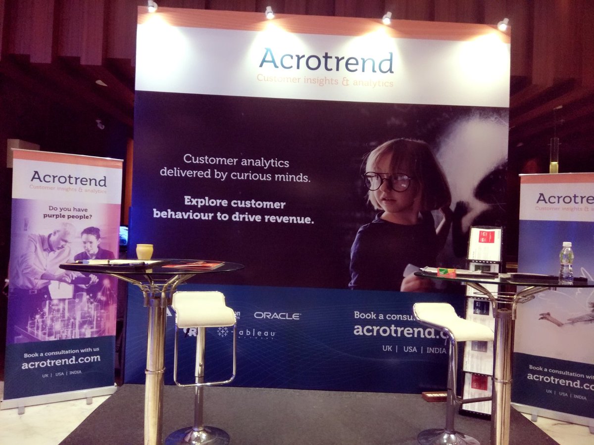 GoldCommIndia's tweet photo. Meet our Platinum Partner @Acrotrend 
Leader in Consumer Insights &amp; Analytics at Consumer Insights &amp; Analytics Summit 2018 at JW Marriott, Juhu, Mumbai.

#CIA2018
#consumerinsights
#consumeranalytics https://t.co/UtY0MyLf4P