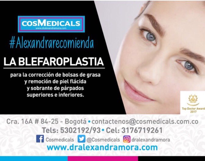 panecocol's tweet image. #AlexandraRecomienda                                ¡Dígale adiós a la piel flácida y sobrante de párpados superiores e inferiores con la 'Blefaroplastia'!                                ✨Info: 
☎️: 5302192/93                                                 📱: 3176719261