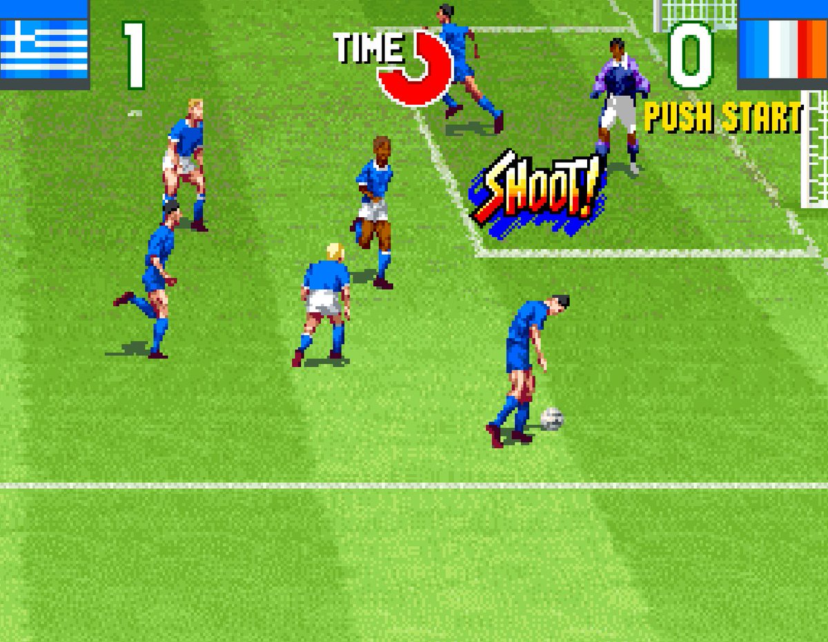 Hamster Corporation Ps4 Xbox One Nintendo Switch アケアカneogeo 得点王2 の配信がスタート 本作は1994年にsnkから発売されたサッカーゲームです スリリングでエキサイティングなサッカーゲームを ぜひお楽しみください T Co Fj6llz9cwb