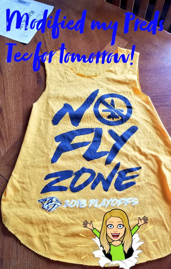 moodyrxswan's tweet image. Truly debating my outfit for #VolunteerAppreciationBreakfast at the kids&apos; school tomorrow... Casual summery dress or my @PredsNHL tank top?! #Decisions #PTOProblems #StandWithUs #2018Playoffs #BeatTheJets #NoFlyZone