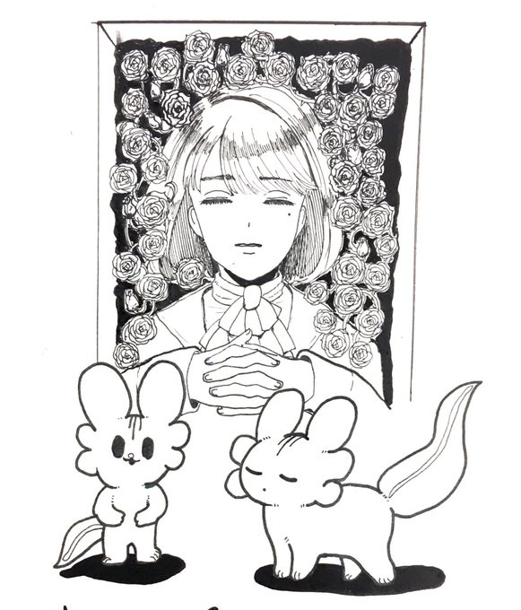 ひかるちゃんとウーパーちゃんのファンアートです 