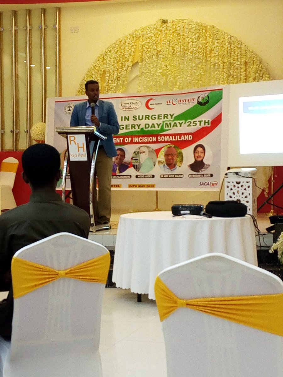 incisionSomland's tweet photo. Opening up with an introduction of #IncisionSomaliland by #Dr_Awale
#Somaliland #Equity_in_Surgery #Global_Surgeons #World_Surgical_Day
@StudentSurgNet https://t.co/320Ih4h2nm