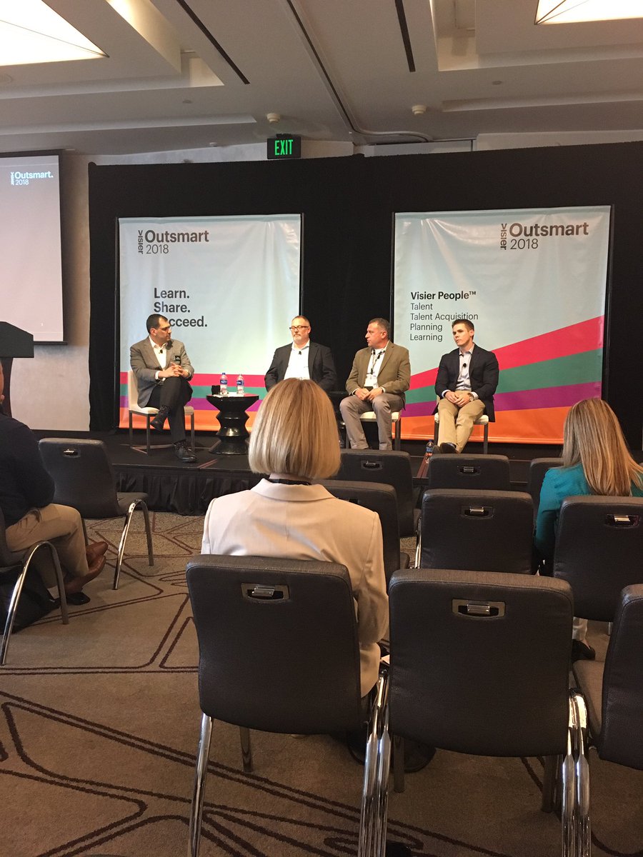 Brad_Karcher's tweet photo. #VisierOutsmart Ascension Health, Kaiser Permanente and Dignity Health sharing how HR builds and leverages relationships with the "business" through people analytics to drive organizational agility and performance. https://t.co/j6FTtww8ZK