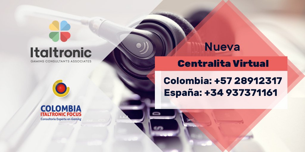 Italtronic_Game's tweet photo. Estrenamos nuevo servicio de Centralita Virtual para #España y #Colombia para atención a clientes:
Número Colombia: +57 28912317
Número España: +34 937371161 https://t.co/qsG6Fv7uvP
