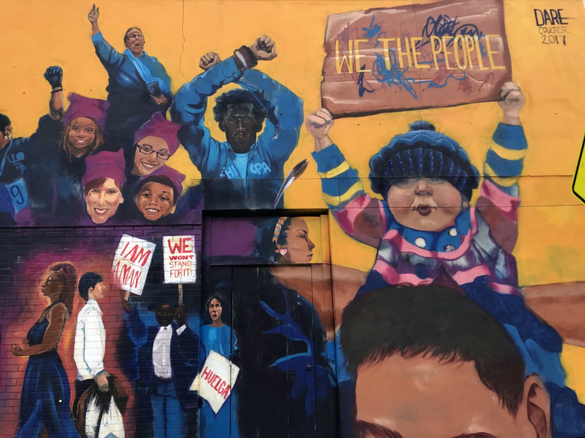 LoadingDock_Co's tweet photo. The Raleigh Murals Project makes this city a better place! We're thankful for the color and voice they add to this community to #DoOthersGood https://t.co/VSBReMbnNO
