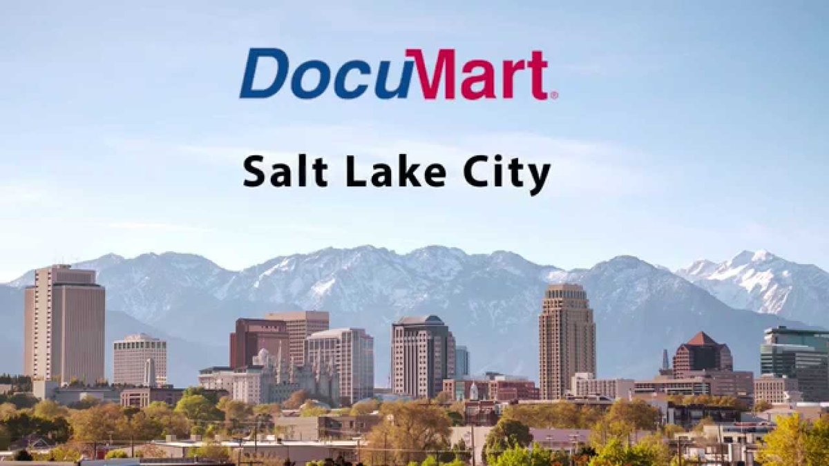 DocuMartSLC's tweet image. We specialize in supporting companies, large &amp;amp; small, with their printing, advertising, &amp;amp; fulfillment needs. #printing ow.ly/TBHs30k9ivk
