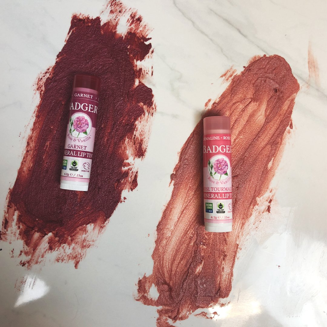 BadgerBalmUK's tweet photo. Which lip tint is your favourite? Moisturise your lips whilst adding a dash of colour too! https://t.co/F5z8Ix2Ms5
