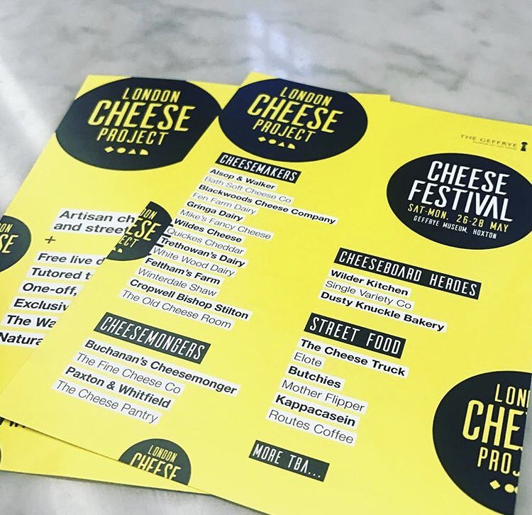 It’s nearly The London Cheese Project! 🤗 #thelondoncheeseproject #cheeselovers #london