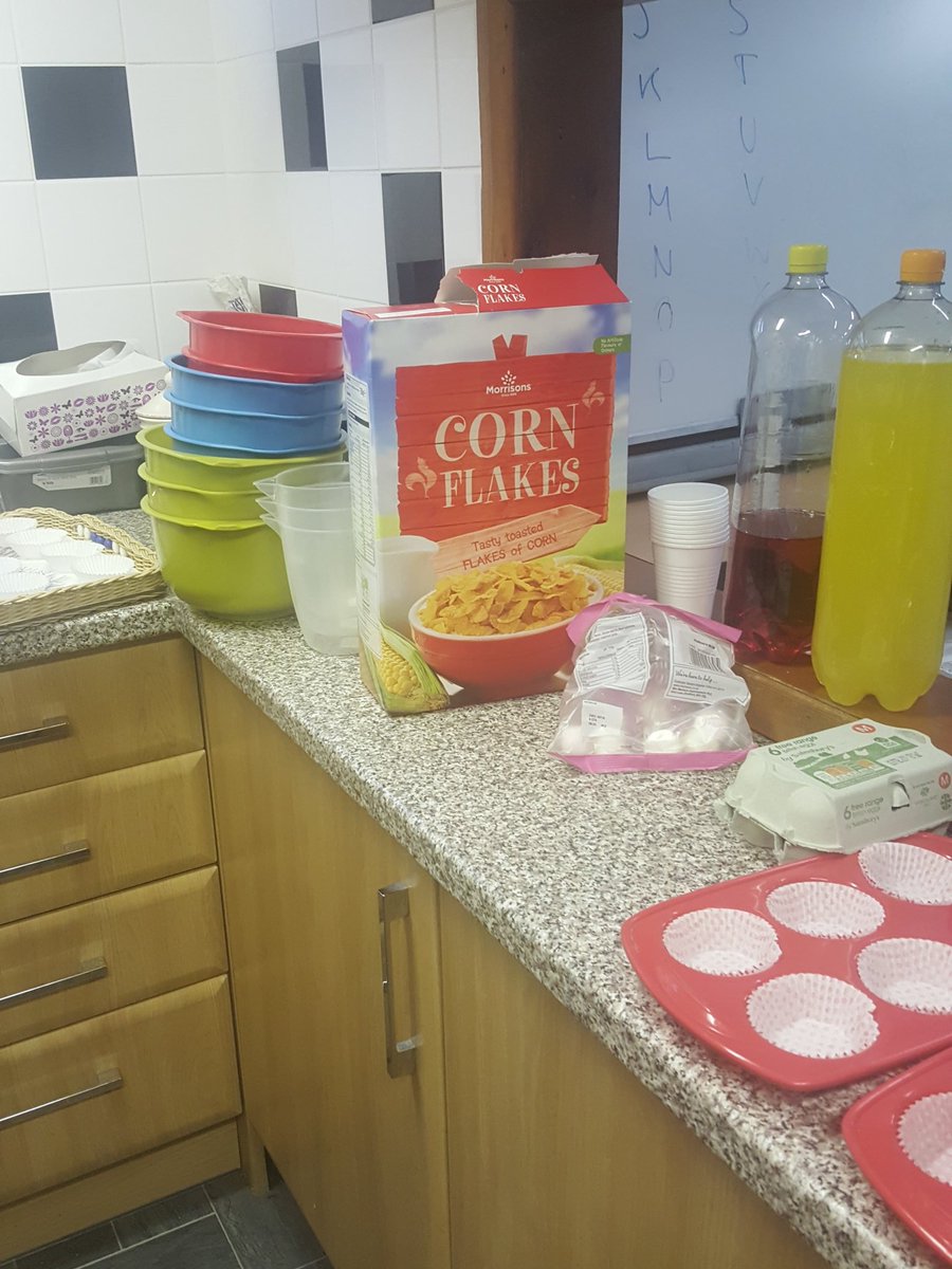 Ready for making cakes