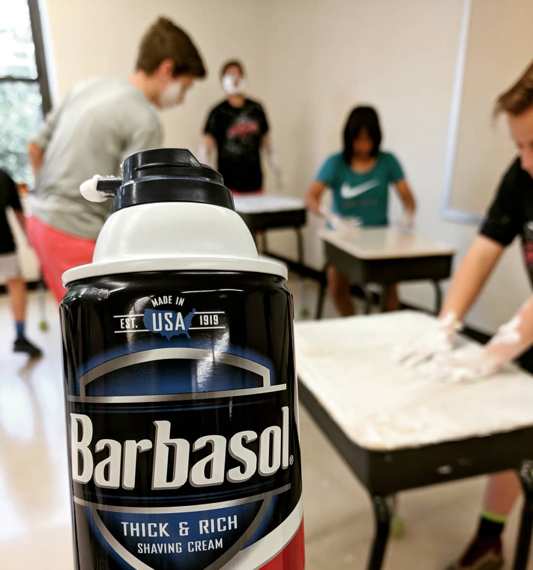 MrsHinton24's tweet photo. Shaving cream is the best way to end a great year! #iwstories https://t.co/inOdKuvBKU