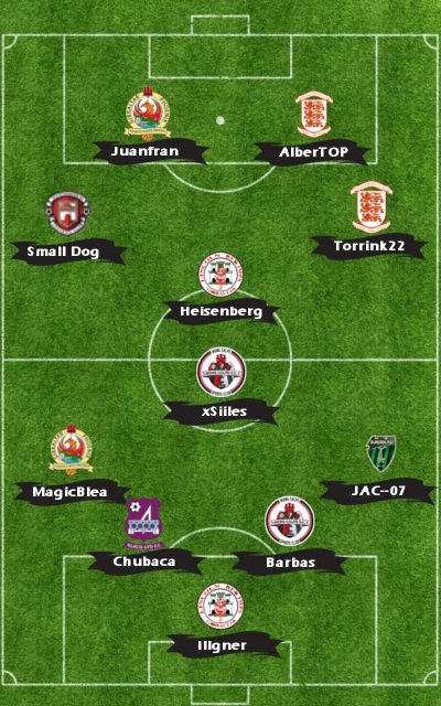 e-First Division (@efirstdivision) on Twitter photo BESTS PLAYERS OF THE SEASON!โฝ๏ธ๐ฎ
๐งคGK: <a href="/BrodaPawa/">BrodaPawa ๐ช๐ธ</a>
๐RB: @jac__07
๐CB: @MichaelC6900
๐CB: @Darkbarbas88
๐LB: <a href="/TheMagicBlea/">Fran Manu</a>
๐๏ธCM: <a href="/xSilees/">Kevin Siles</a>
๐๏ธCM: @Jbc1955ps4
๐จRM: <a href="/ToRriNk22/">The Master Torrink</a>
๐จLM: @Louis_Parral
โฝ๏ธCF: @Alberto_mg1O
โฝ๏ธCF: <a href="/JuanFran154/">JuanFran</a>
Congratulations! ๐๐ฎ๐ฌ๐ฎ BESTS PLAYERS OF THE SEASON!โฝ๏ธ๐ฎ
๐งคGK: <a href="/BrodaPawa/">BrodaPawa ๐ช๐ธ</a>
๐RB: @jac__07
๐CB: @MichaelC6900
๐CB: @Darkbarbas88
๐LB: <a href="/TheMagicBlea/">Fran Manu</a>
๐๏ธCM: <a href="/xSilees/">Kevin Siles</a>
๐๏ธCM: @Jbc1955ps4
๐จRM: <a href="/ToRriNk22/">The Master Torrink</a>
๐จLM: @Louis_Parral
โฝ๏ธCF: @Alberto_mg1O
โฝ๏ธCF: <a href="/JuanFran154/">JuanFran</a>
Congratulations! ๐๐ฎ๐ฌ๐ฎ