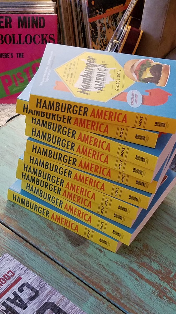 My 4th book, AVAILABLE TUES! Completely revised, with 64 new (classic) burger joints amazon.com/Hamburger-Amer…
<a href="/Running_Press/">Running Press</a> #HamburgerAmerica #HA3
